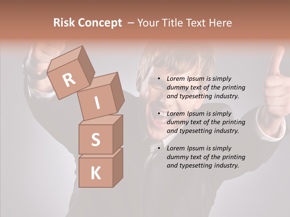 Fresh Lifestyle Model PowerPoint Template