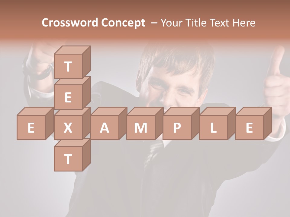 Fresh Lifestyle Model PowerPoint Template