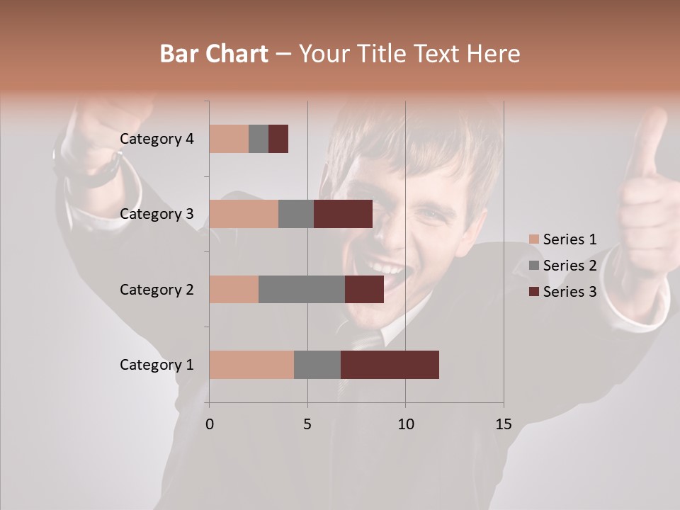 Fresh Lifestyle Model PowerPoint Template