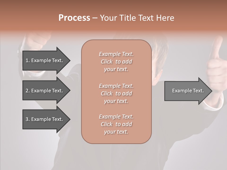 Fresh Lifestyle Model PowerPoint Template
