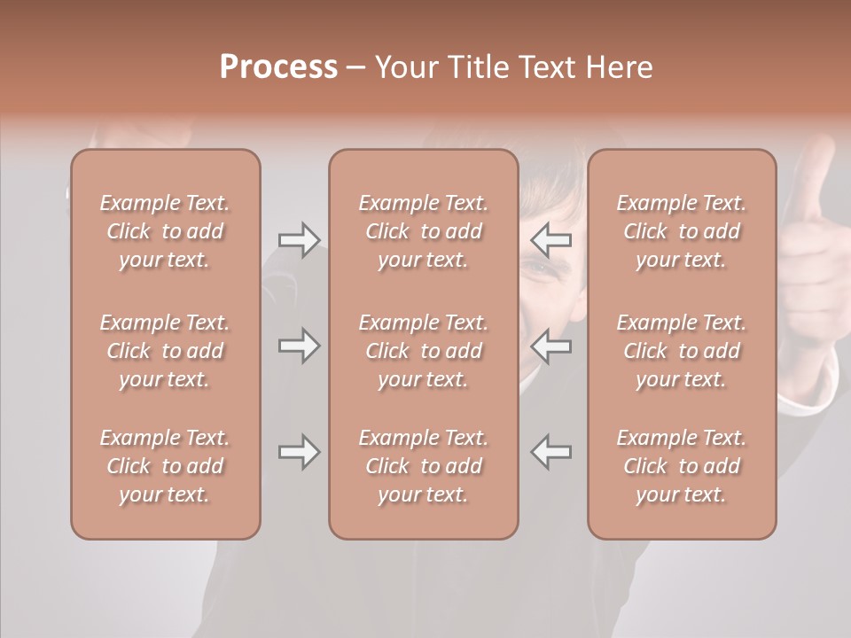 Fresh Lifestyle Model PowerPoint Template