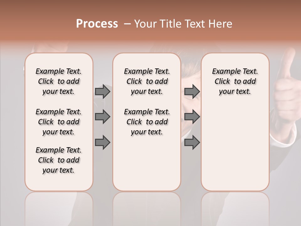 Fresh Lifestyle Model PowerPoint Template