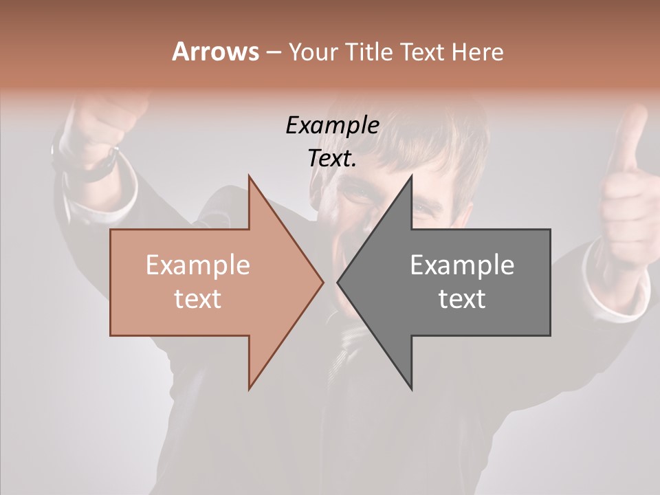 Fresh Lifestyle Model PowerPoint Template