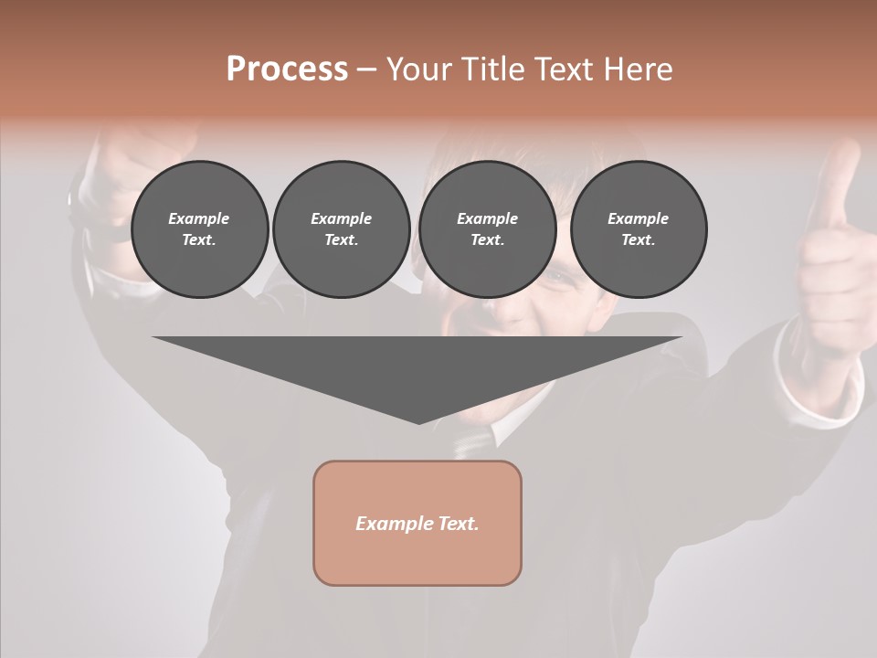 Fresh Lifestyle Model PowerPoint Template