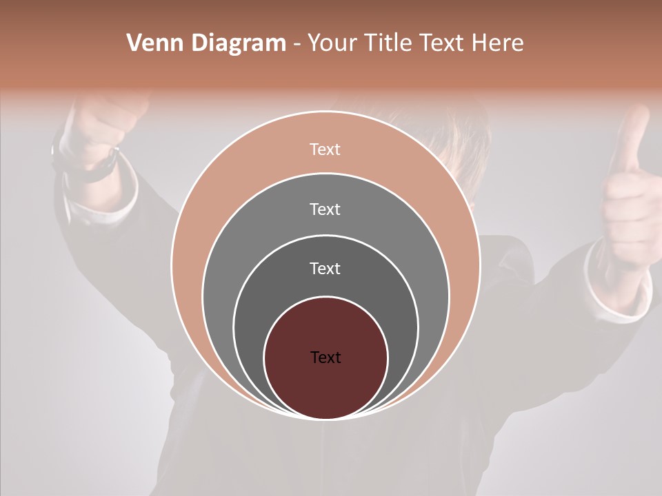 Fresh Lifestyle Model PowerPoint Template