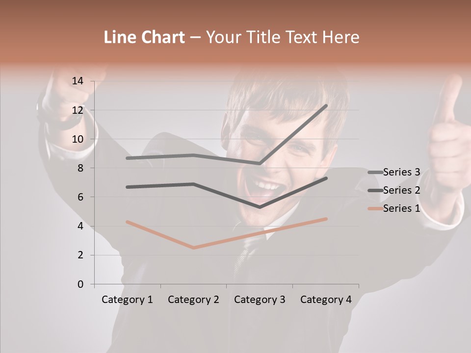 Fresh Lifestyle Model PowerPoint Template