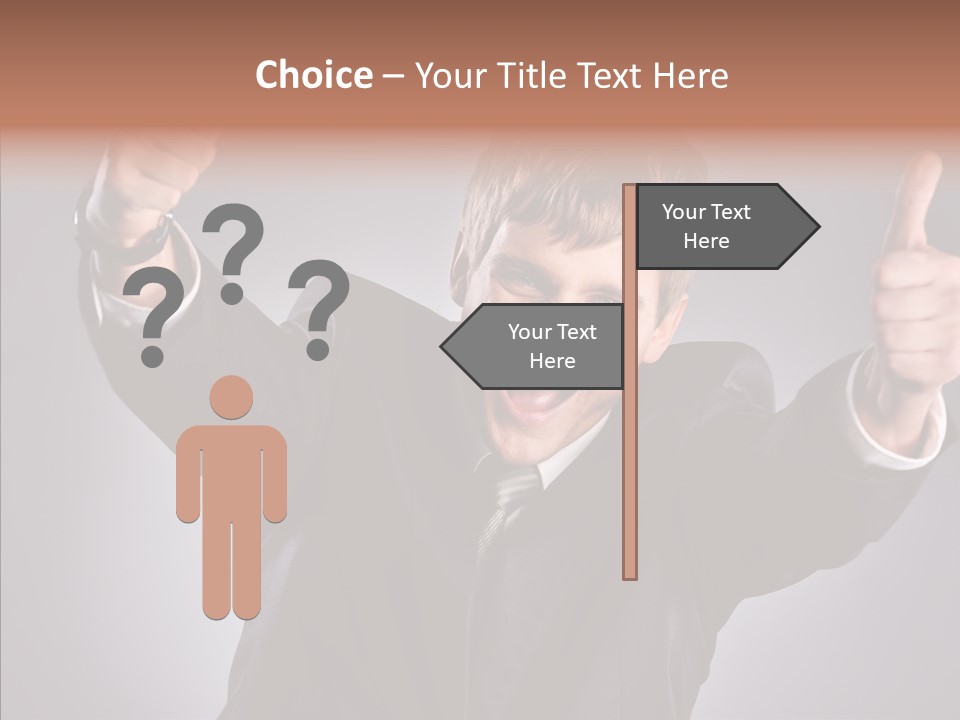 Fresh Lifestyle Model PowerPoint Template