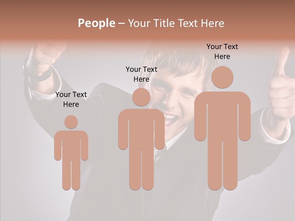 Fresh Lifestyle Model PowerPoint Template