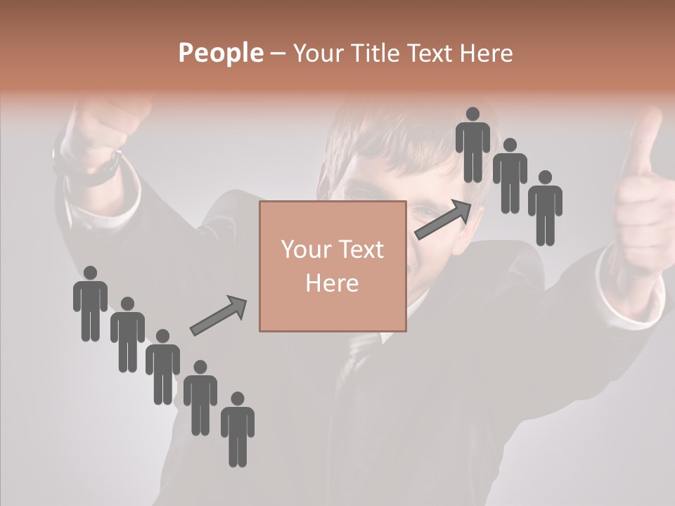 Fresh Lifestyle Model PowerPoint Template