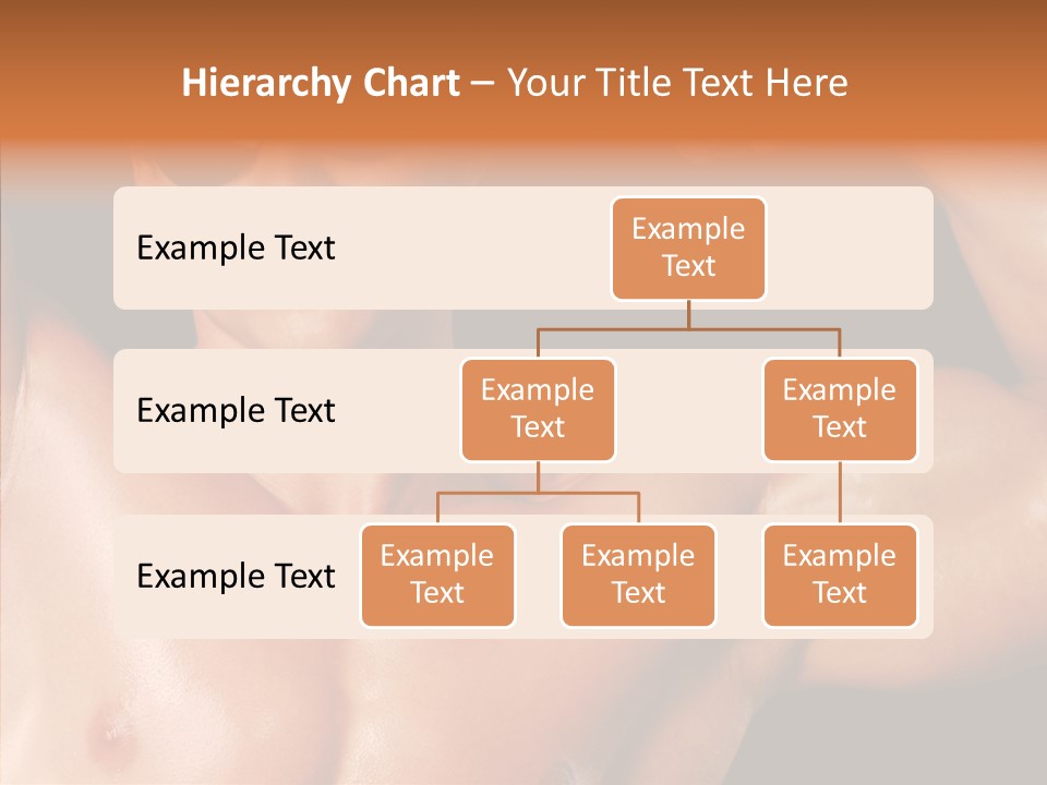 Muscular Beauty Front PowerPoint Template