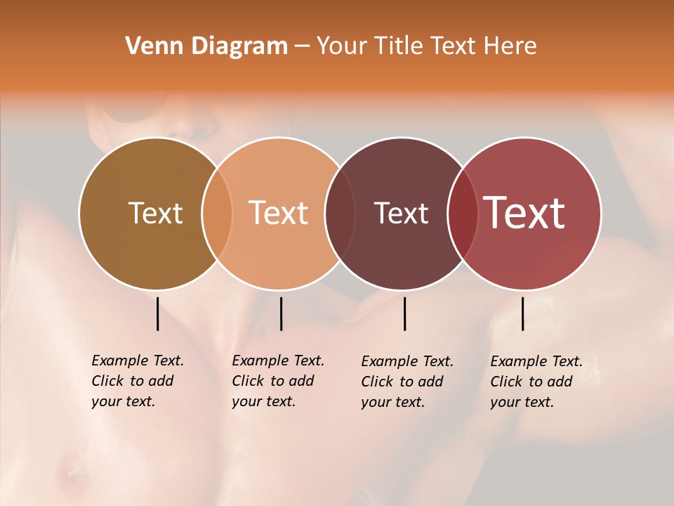 Muscular Beauty Front PowerPoint Template