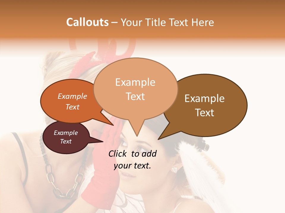 Pure Trident Devil PowerPoint Template