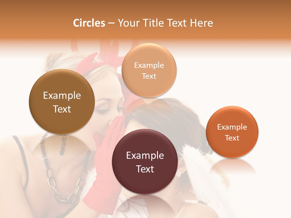 Pure Trident Devil PowerPoint Template