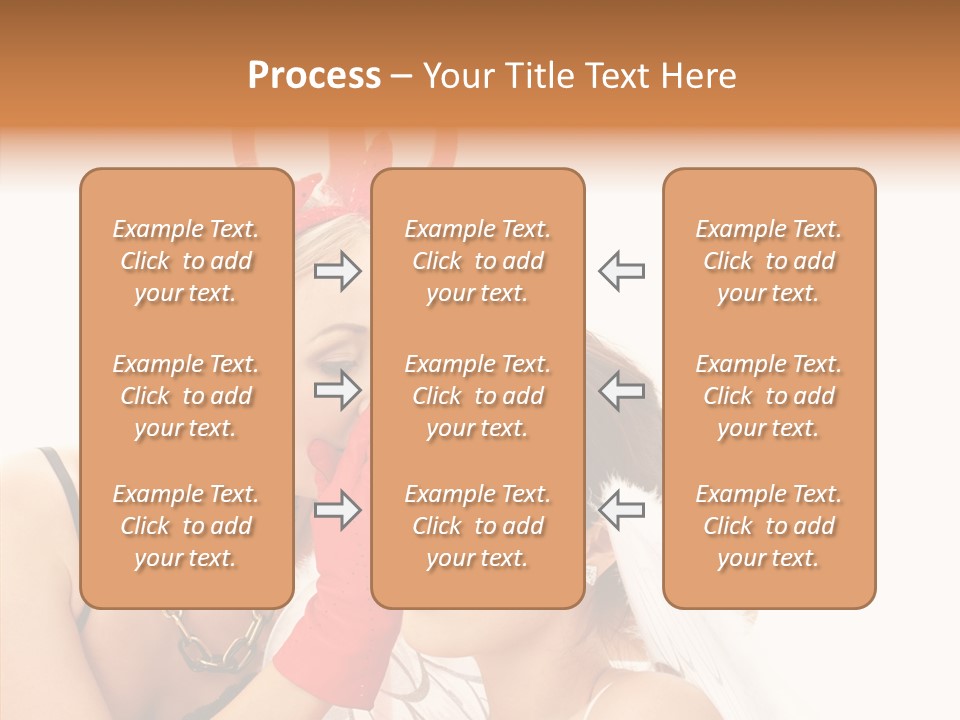 Pure Trident Devil PowerPoint Template