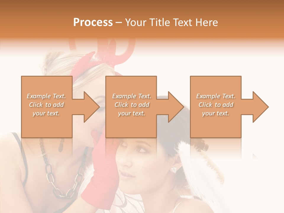 Pure Trident Devil PowerPoint Template
