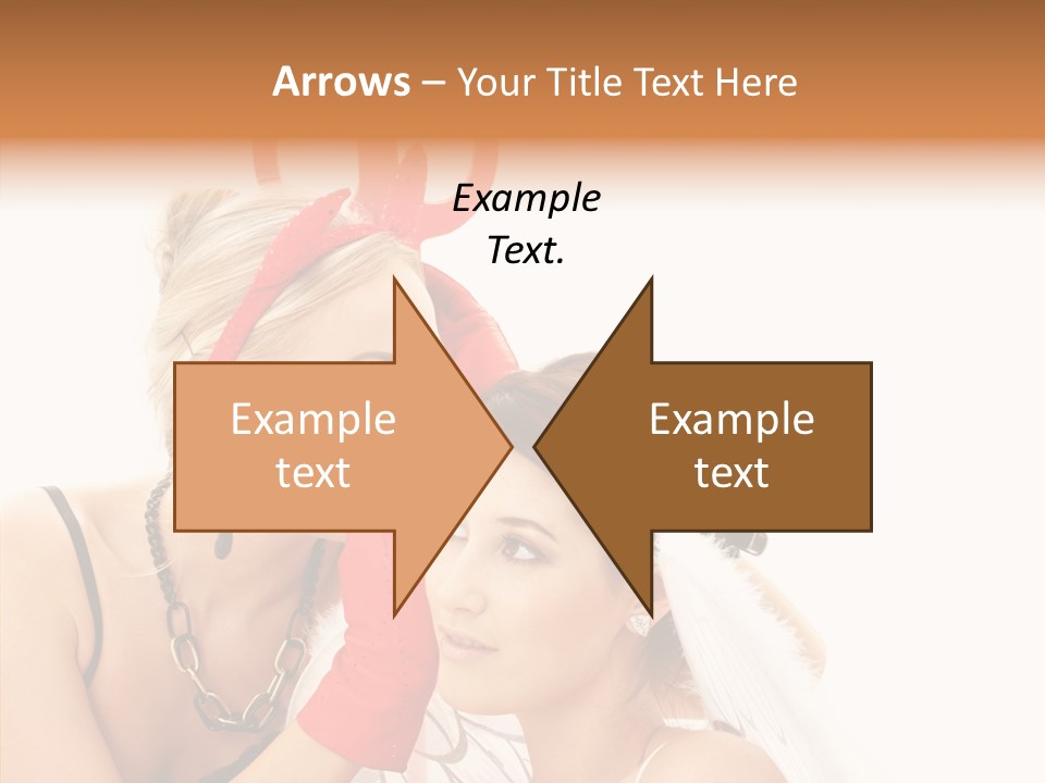 Pure Trident Devil PowerPoint Template