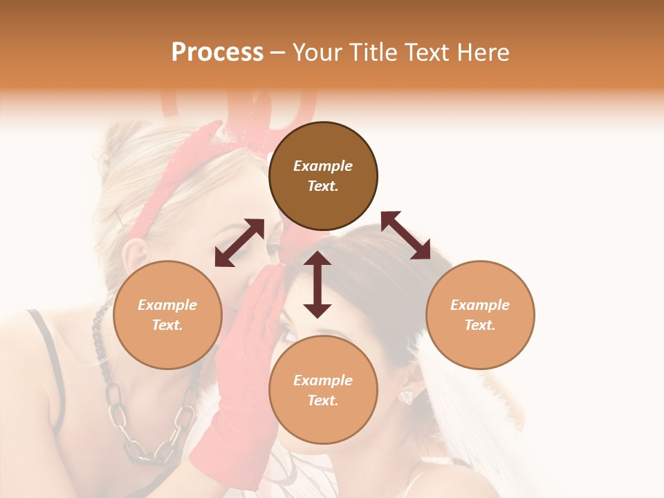 Pure Trident Devil PowerPoint Template