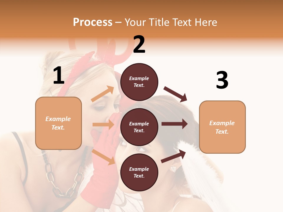Pure Trident Devil PowerPoint Template