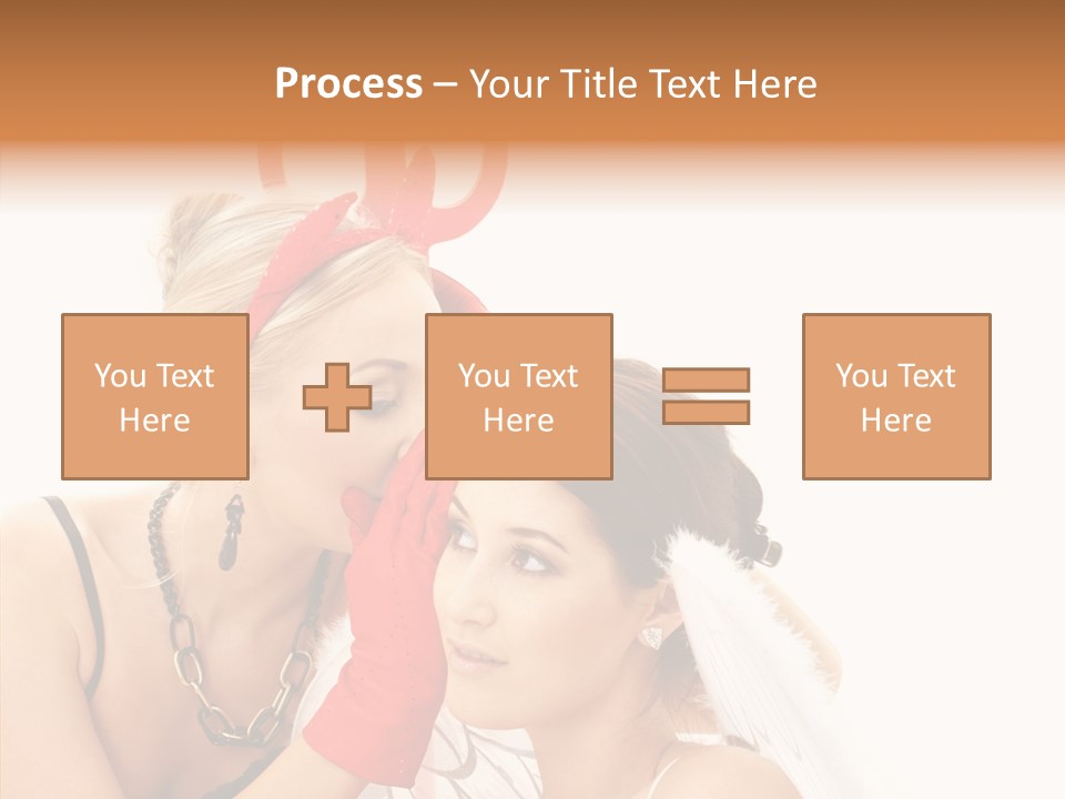 Pure Trident Devil PowerPoint Template