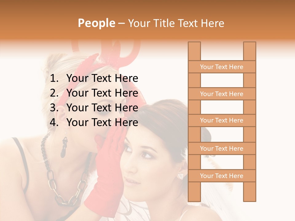 Pure Trident Devil PowerPoint Template