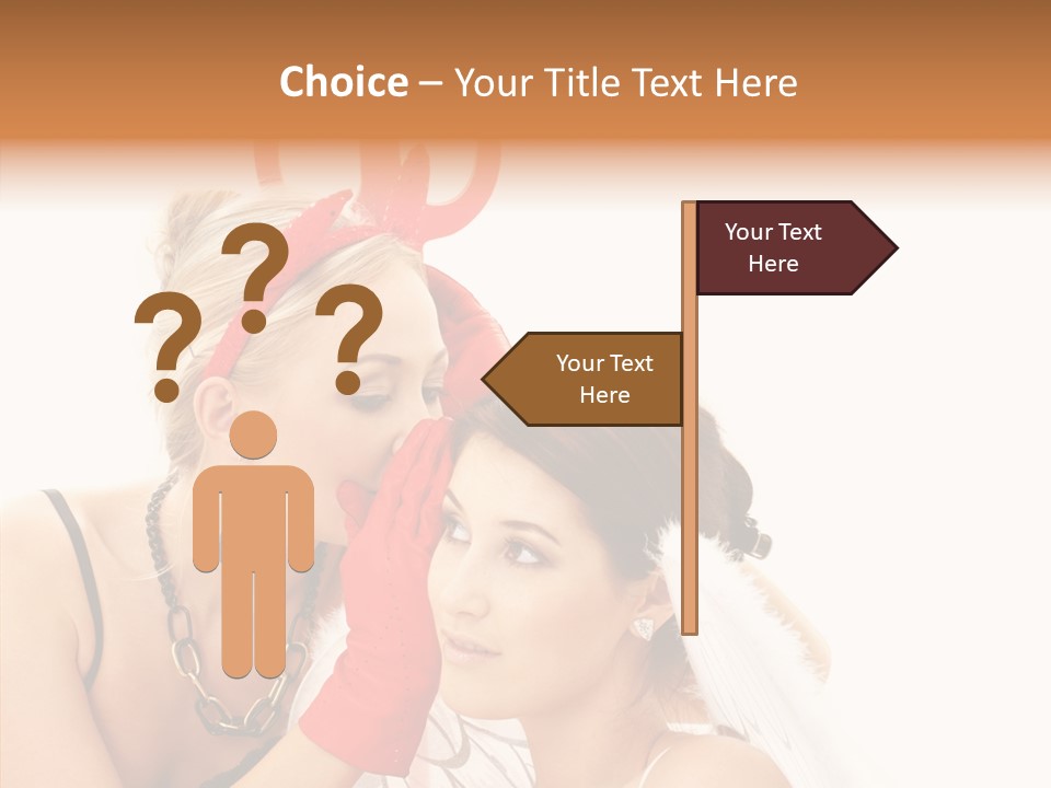 Pure Trident Devil PowerPoint Template