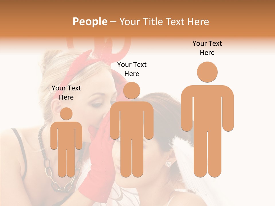 Pure Trident Devil PowerPoint Template