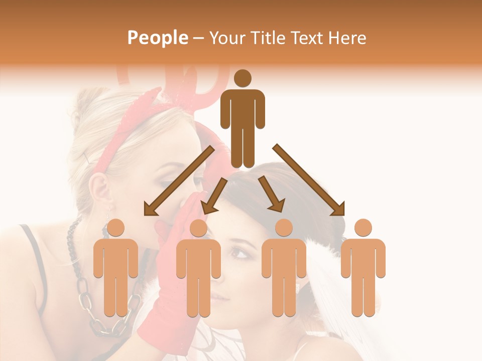 Pure Trident Devil PowerPoint Template