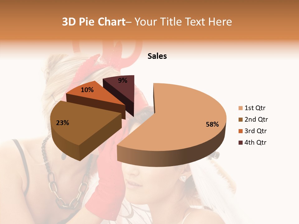 Pure Trident Devil PowerPoint Template