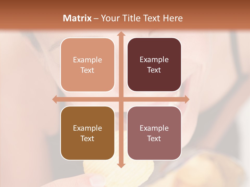 Unhealthy Casual Chip PowerPoint Template