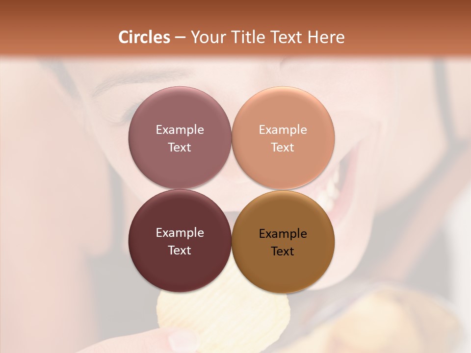 Unhealthy Casual Chip PowerPoint Template