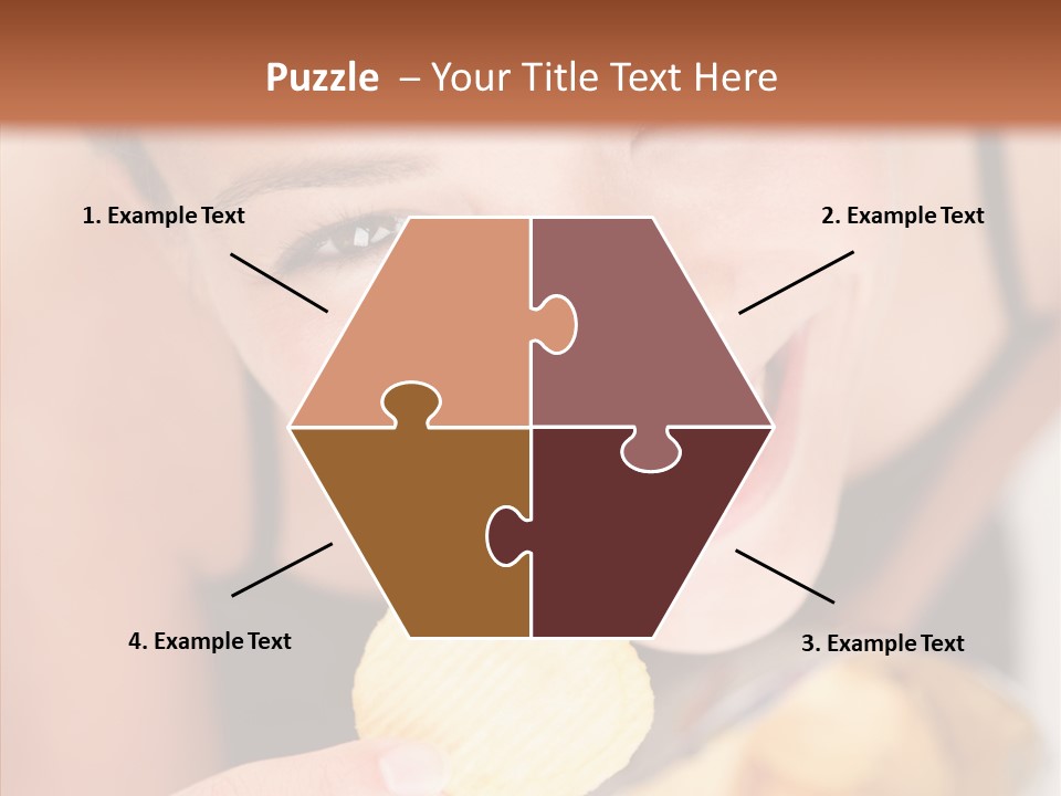 Unhealthy Casual Chip PowerPoint Template