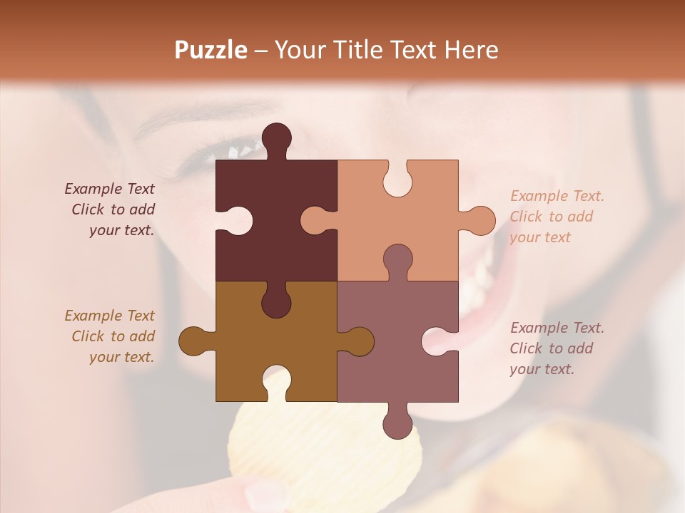 Unhealthy Casual Chip PowerPoint Template