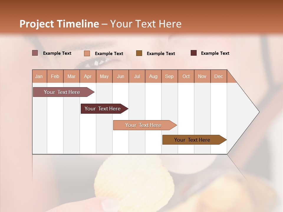 Unhealthy Casual Chip PowerPoint Template
