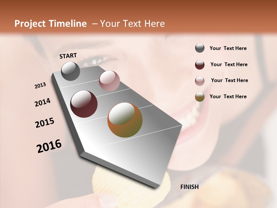 Unhealthy Casual Chip PowerPoint Template