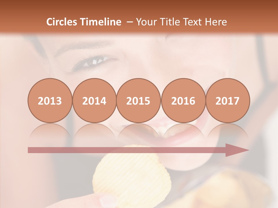 Unhealthy Casual Chip PowerPoint Template