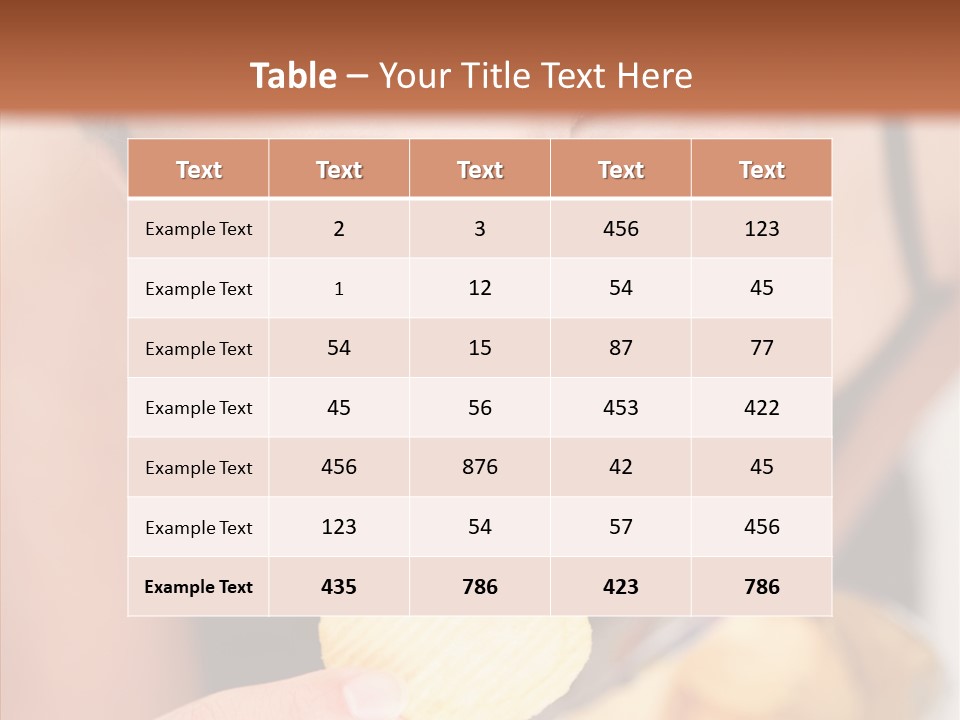 Unhealthy Casual Chip PowerPoint Template