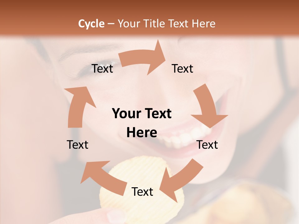 Unhealthy Casual Chip PowerPoint Template