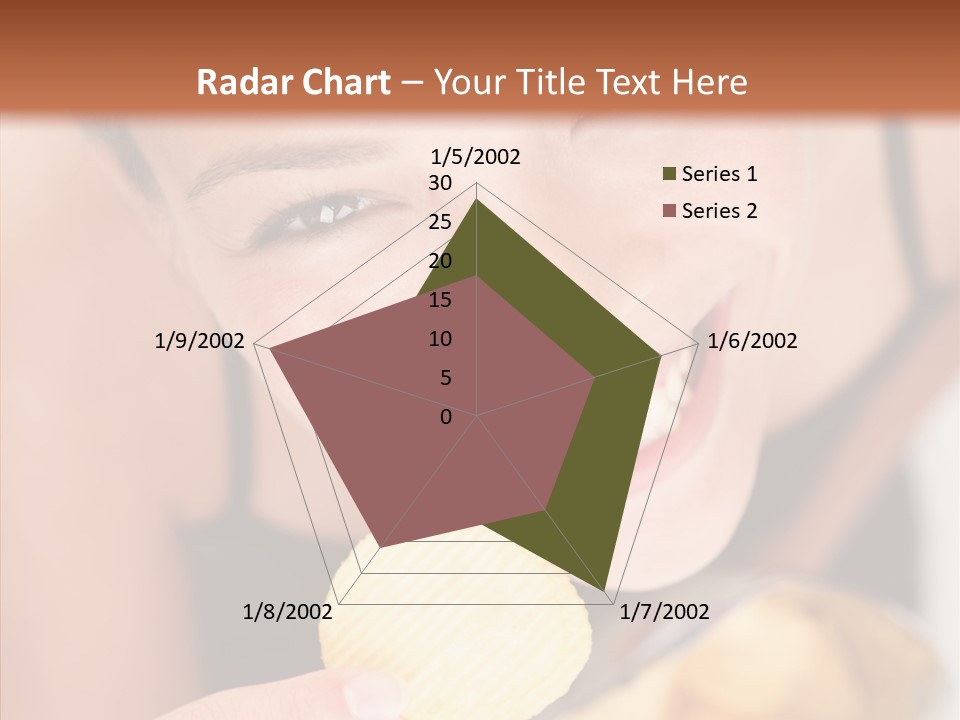 Unhealthy Casual Chip PowerPoint Template