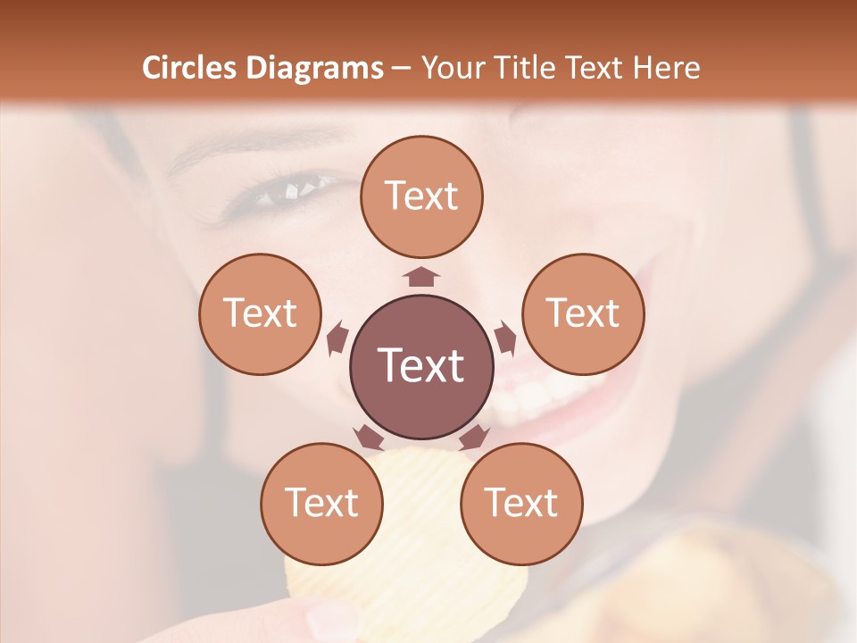 Unhealthy Casual Chip PowerPoint Template