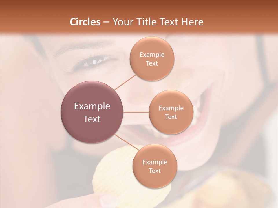 Unhealthy Casual Chip PowerPoint Template