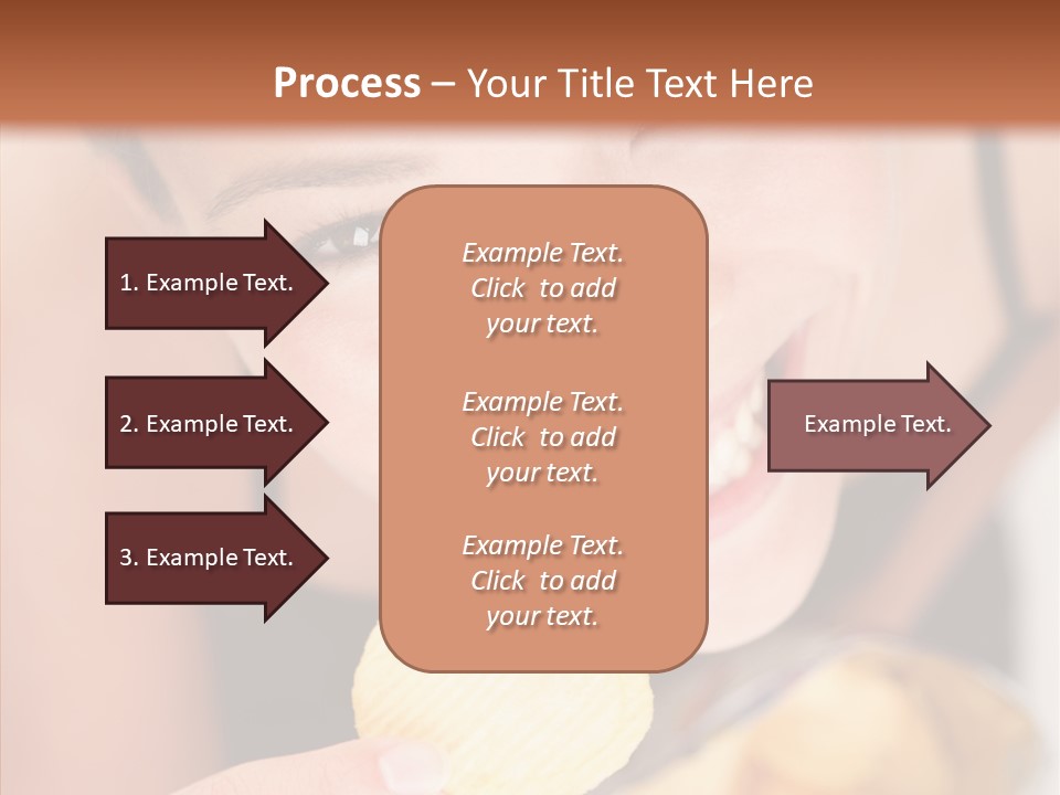 Unhealthy Casual Chip PowerPoint Template