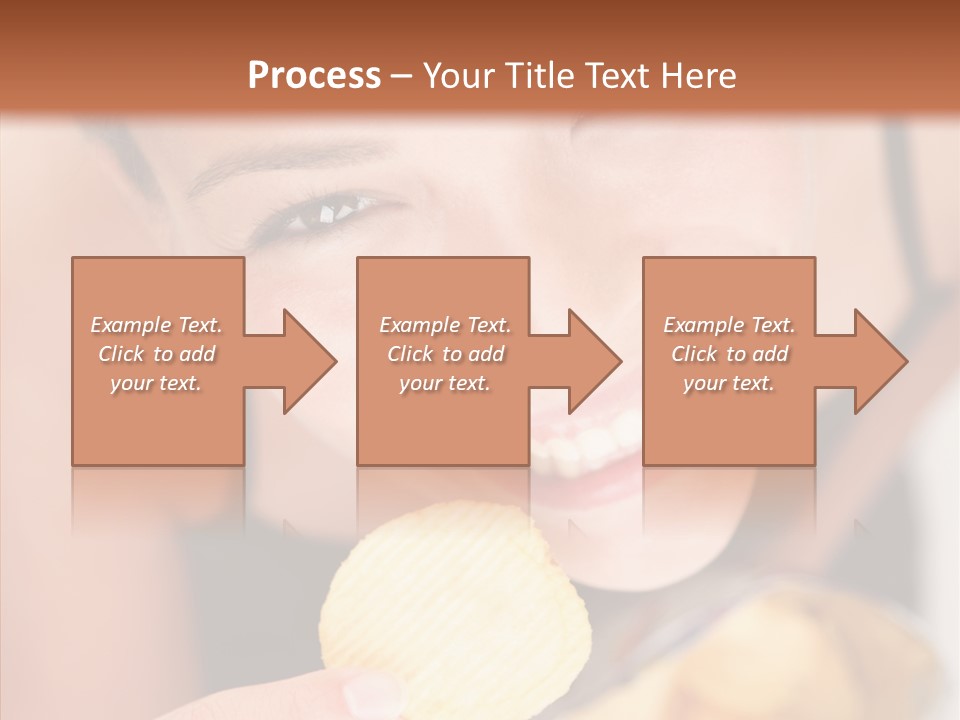 Unhealthy Casual Chip PowerPoint Template