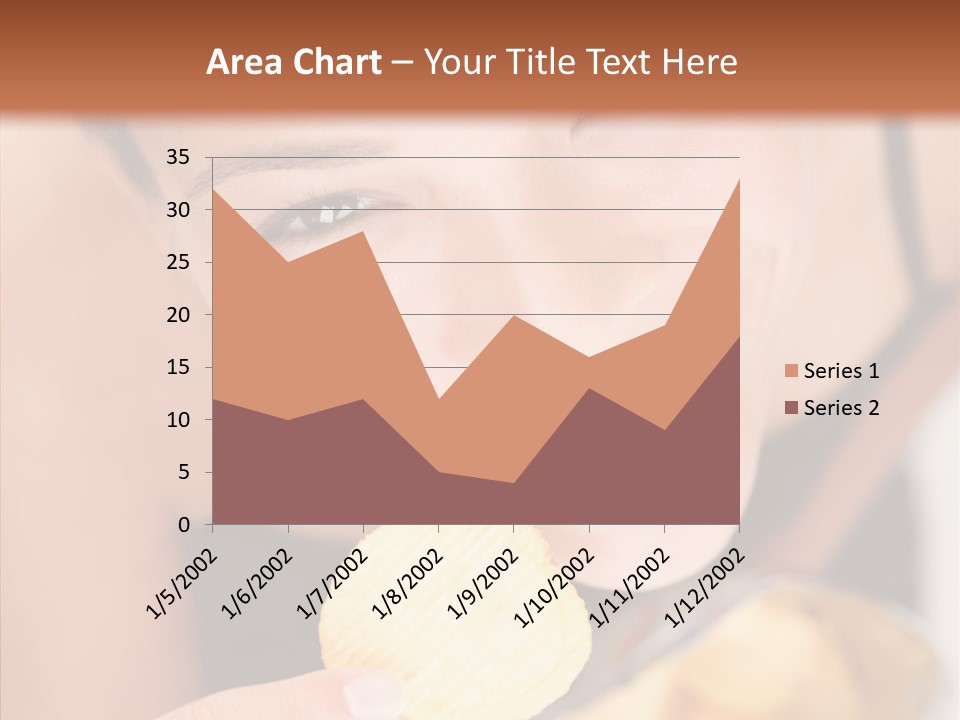 Unhealthy Casual Chip PowerPoint Template