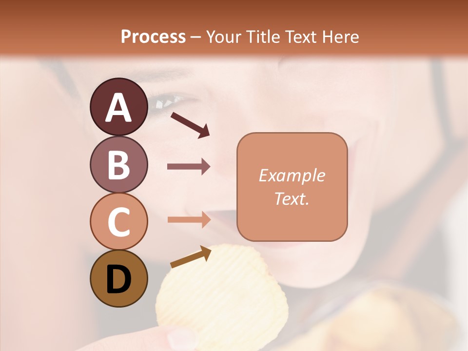 Unhealthy Casual Chip PowerPoint Template