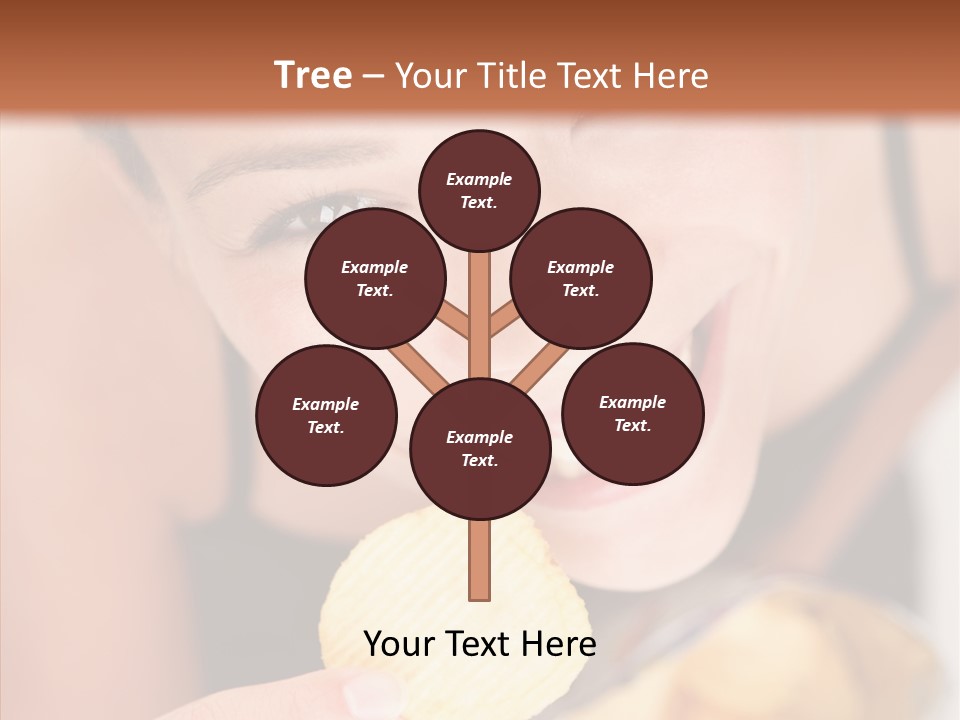 Unhealthy Casual Chip PowerPoint Template