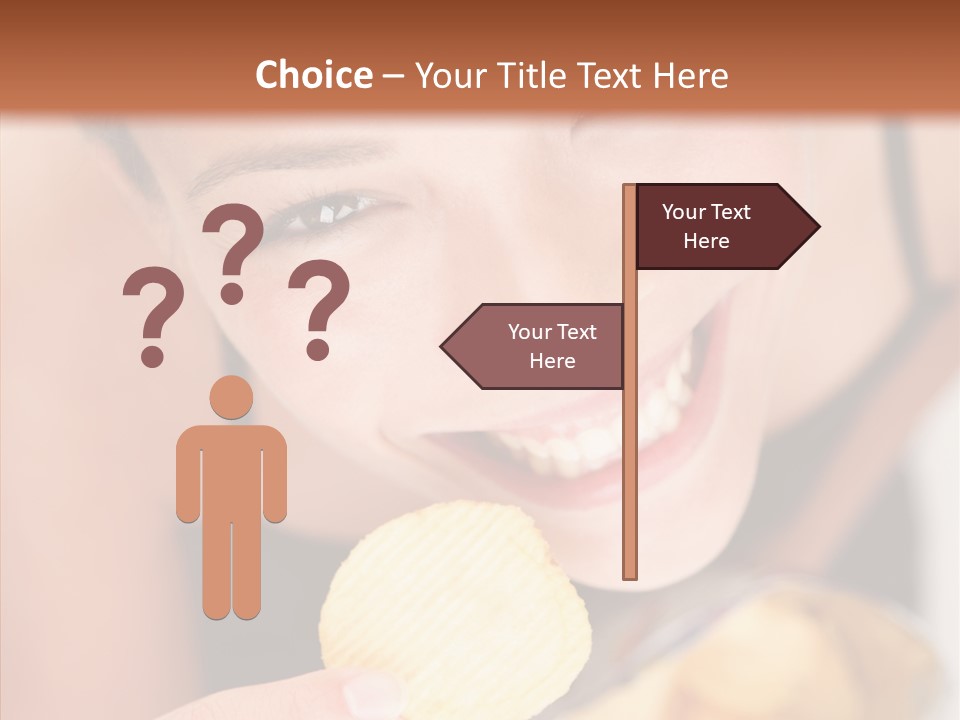 Unhealthy Casual Chip PowerPoint Template