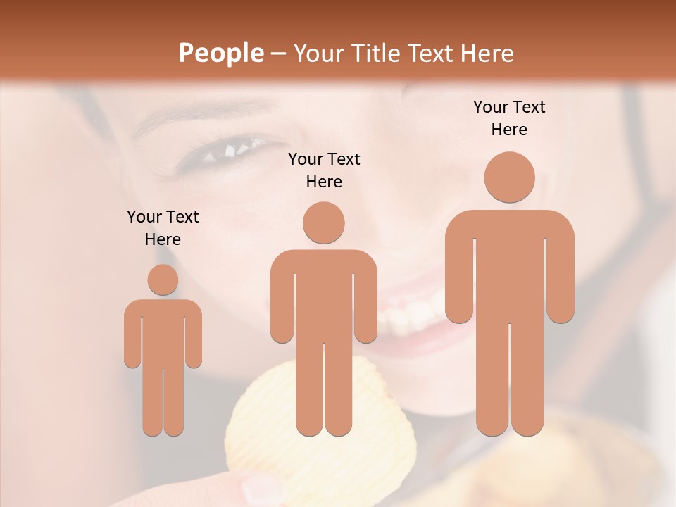 Unhealthy Casual Chip PowerPoint Template