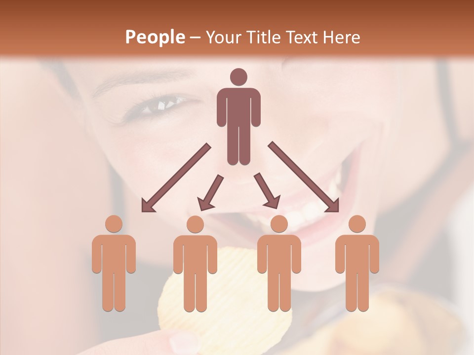 Unhealthy Casual Chip PowerPoint Template