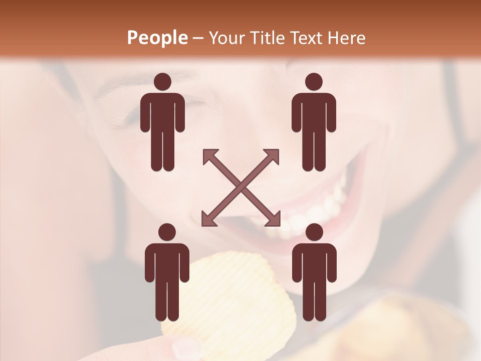 Unhealthy Casual Chip PowerPoint Template