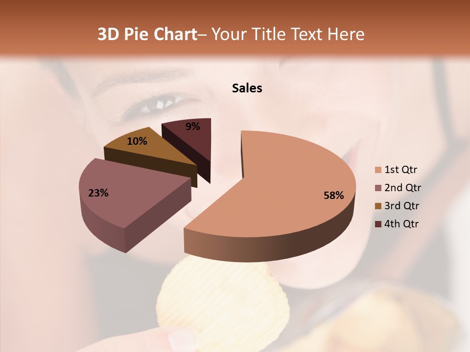 Unhealthy Casual Chip PowerPoint Template
